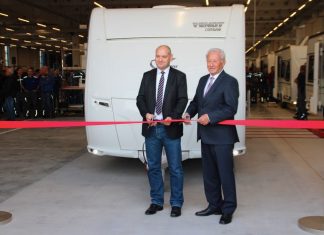 Fendt-Caravan: inaugurata una terza linea di produzione Fendt inaugurazione