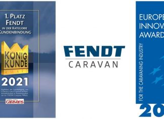Caravan Fendt: prima in tre categorie del König Kunde Award 2021
