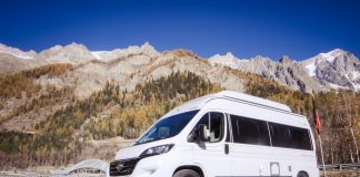 Hymer Grand Canyon esterno anteriore