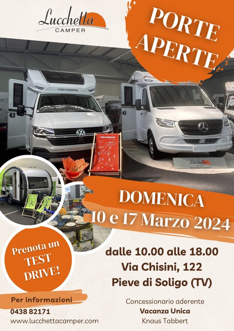 Porte Aperte da Lucchetta Camper