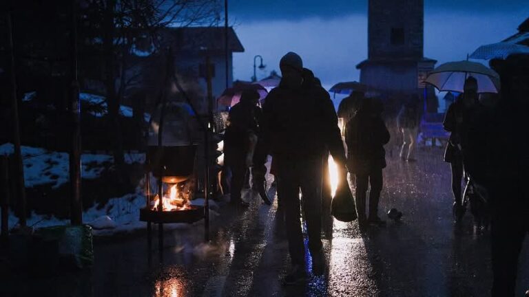 Alpe Cimbra gli antichi rituali per “scacciare” l’inverno