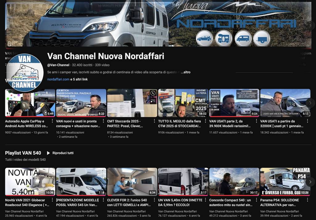 Nuova Nordaffari Specializzata nei van