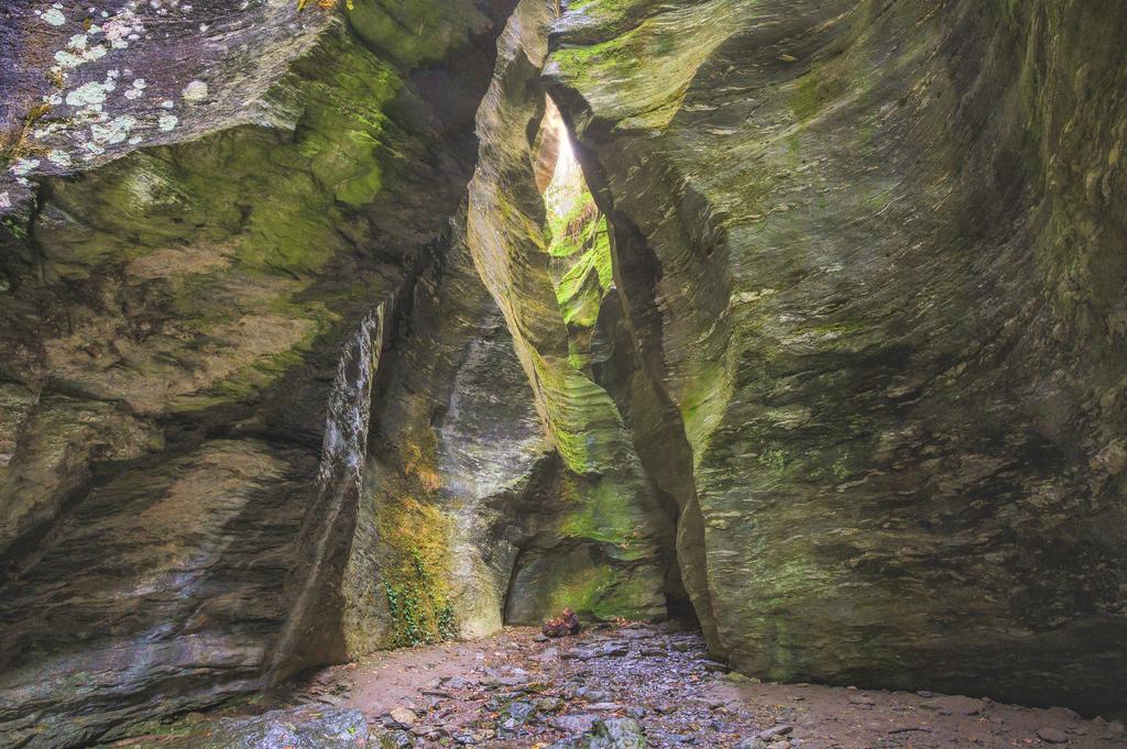 bagno nella wilderness