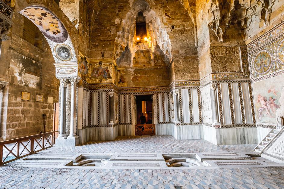 Palermo castello camper