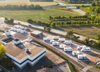 Area sosta camper Cittadella: la nuova area attrezzata a pochi passi dalle mura medievali